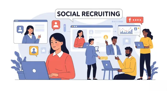 Immagine evocativa sul social recruiting | Qipo